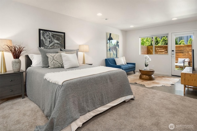 111 Martin Luther King Jr Way, Seattle, WA 98122 - bedroom with access to outside and recessed lighting