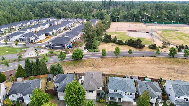 21721 SE 299th Way, Kent, WA 98042 - aerial view of residential area with a heavily wooded area