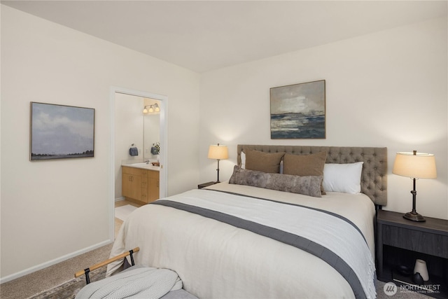 5100 Talbot Pl S Unit F, Renton, WA 98055 - bedroom featuring carpet floors and connected bathroom
