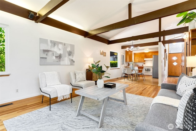 6151 S 125th St, Seattle, WA 98178 - living room with a chandelier and wood finished floors