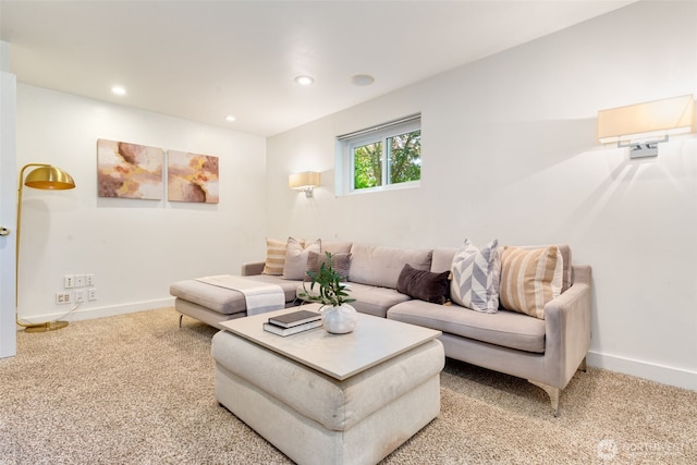 6151 S 125th St, Seattle, WA 98178 - living room with recessed lighting and light carpet