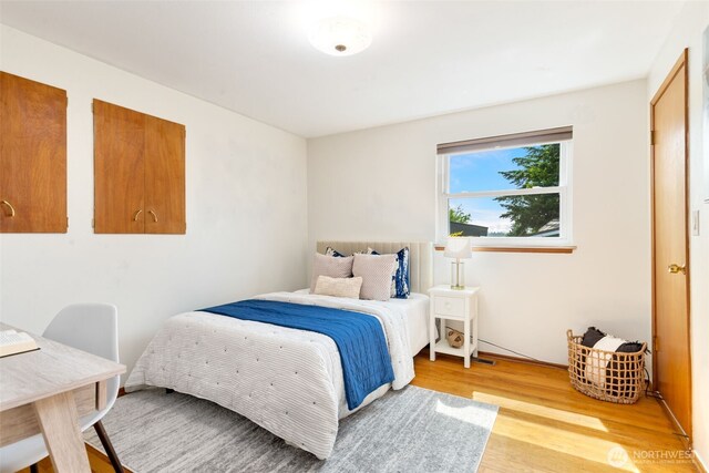 6151 S 125th St, Seattle, WA 98178 - bedroom with light wood-style floors