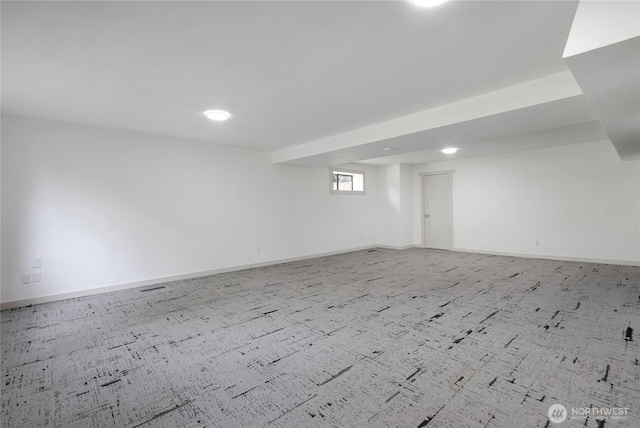 3327 170th Ave E, Lake Tapps, WA 98391 - basement featuring baseboards