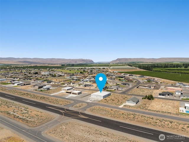 431 Airport Way SW, Mattawa, WA 99349 - drone / aerial view of mountains