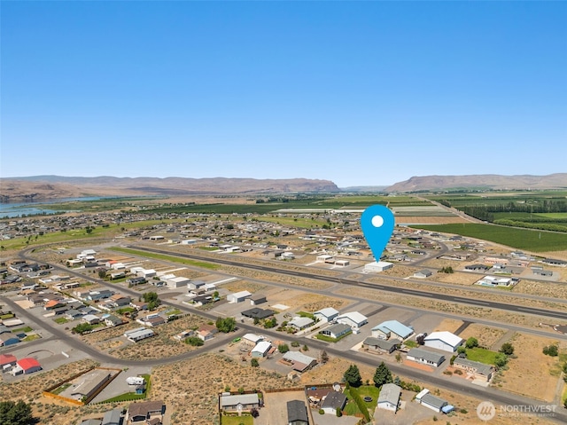 431 Airport Way SW, Mattawa, WA 99349 - drone / aerial view of a mountain backdrop