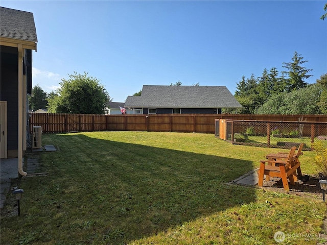 861 Willow Ct SW, Ocean Shores, WA 98569 - view of yard with central AC