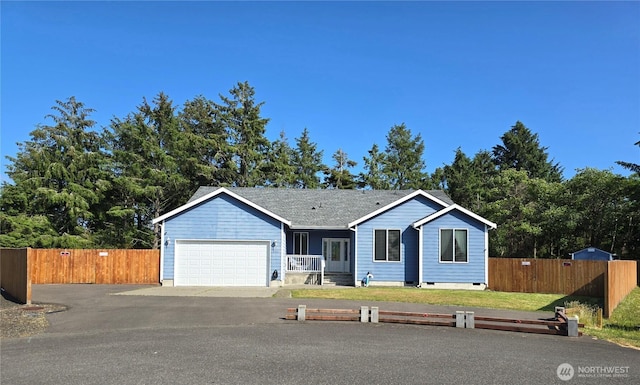 861 Willow Ct SW, Ocean Shores, WA 98569 - ranch-style house with an attached garage and driveway