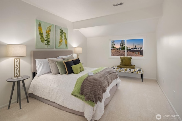 3604 Serene Way, Lynnwood, WA 98087 - carpeted bedroom with lofted ceiling and baseboards