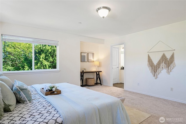17445 NE 28th St, Redmond, WA 98052 - carpeted bedroom with baseboards