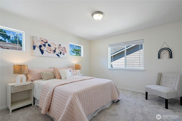 17445 NE 28th St, Redmond, WA 98052 - carpeted bedroom with baseboards