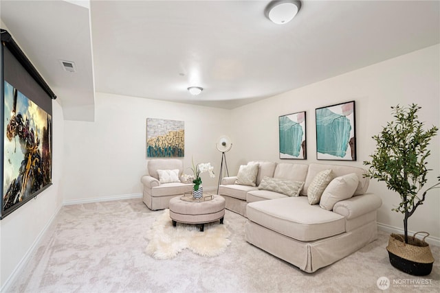 17445 NE 28th St, Redmond, WA 98052 - carpeted living area with baseboards