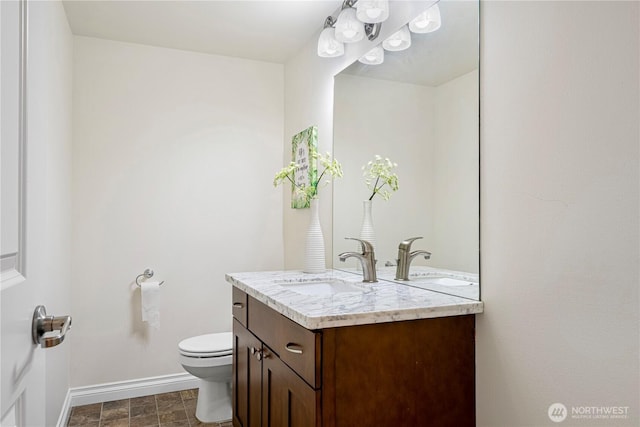 17445 NE 28th St, Redmond, WA 98052 - bathroom featuring vanity and baseboards