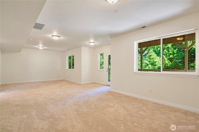 17445 NE 28th St, Redmond, WA 98052 - spare room featuring light colored carpet and baseboards