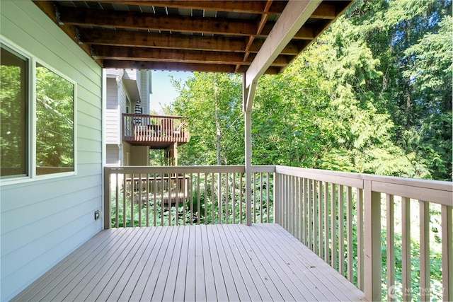17445 NE 28th St, Redmond, WA 98052 - view of deck