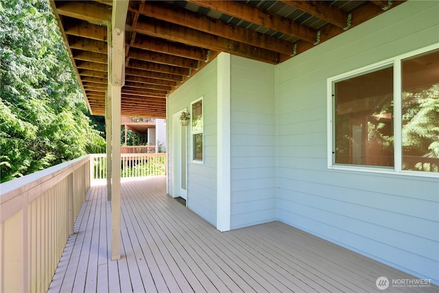17445 NE 28th St, Redmond, WA 98052 - view of wooden terrace