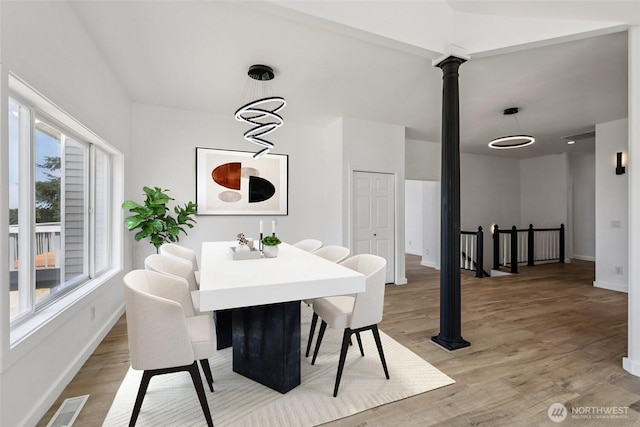2805 Chambers Bay Dr, Steilacoom, WA 98388 - dining room with light wood-style floors and baseboards