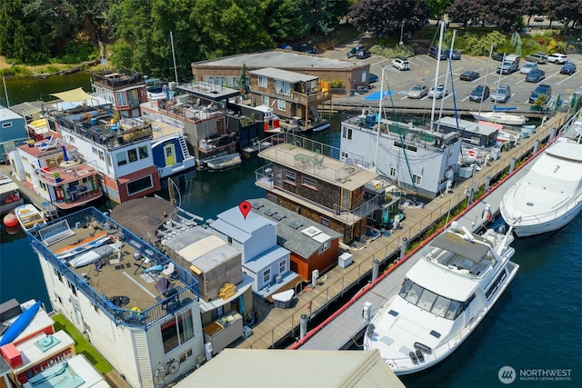 2143 N Northlake Way Unit 11, Seattle, WA 98103 - aerial view of a large body of water