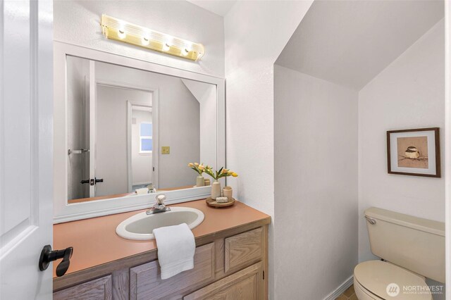 7969 W Golf Course Dr, Birch Bay, WA 98230 - half bath featuring vanity and toilet