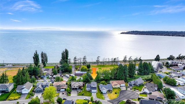7969 W Golf Course Dr, Birch Bay, WA 98230 - aerial view of residential area with a nearby body of water