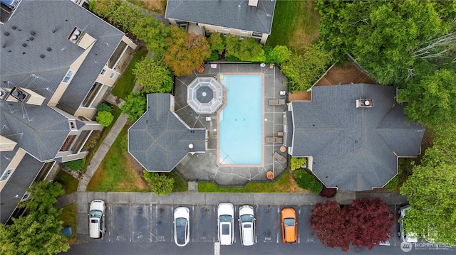 5300 Harbour Pointe Blvd Unit 302G, Mukilteo, WA 98275 - aerial view of a pool