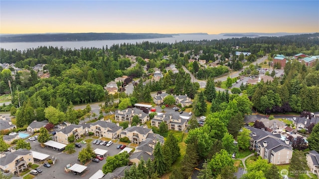 5300 Harbour Pointe Blvd Unit 302G, Mukilteo, WA 98275 - aerial view of property's location featuring nearby suburban area and a nearby body of water