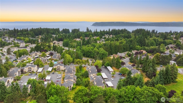 5300 Harbour Pointe Blvd Unit 302G, Mukilteo, WA 98275 - aerial view of residential area featuring a nearby body of water
