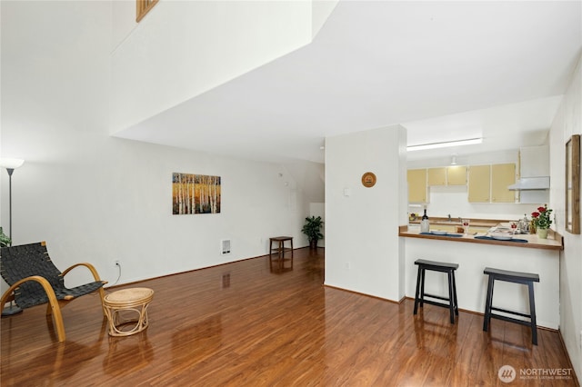 12613 SE 42nd St Unit 613, Bellevue, WA 98006 - sitting room featuring wood finished floors