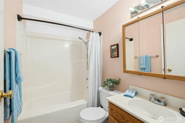12613 SE 42nd St Unit 613, Bellevue, WA 98006 - full bathroom with vanity and shower / bathtub combination with curtain