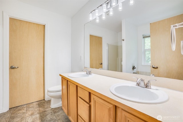 14926 Woodland Ave E, Puyallup, WA 98375 - full bath with double vanity and a shower