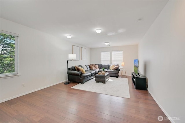 15204 48th Ave SE, Everett, WA 98208 - living area with healthy amount of natural light and wood finished floors