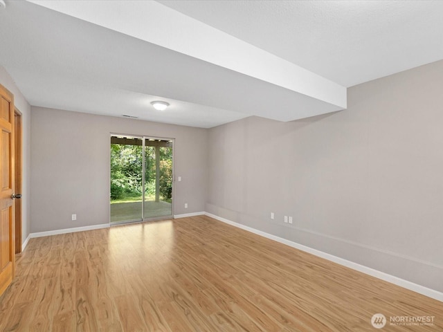 10122 50th Pl W, Mukilteo, WA 98275 - spare room with baseboards and light wood-style flooring