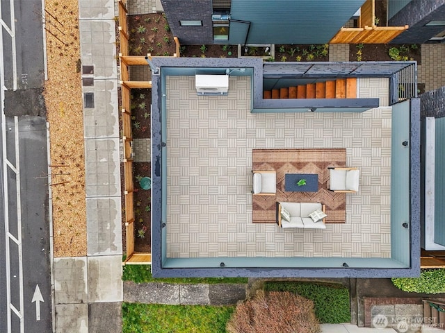 7741 15th Ave NE Unit C, Seattle, WA 98115 - drone / aerial view