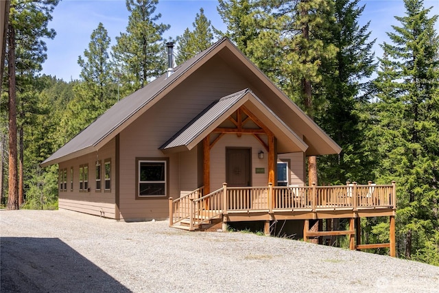 65 Fiddlers Rd, Winthrop, WA 98862 - chalet / cabin featuring a metal roof