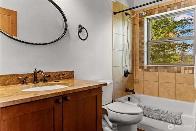65 Fiddlers Rd, Winthrop, WA 98862 - full bathroom featuring vanity and bathing tub / shower combination