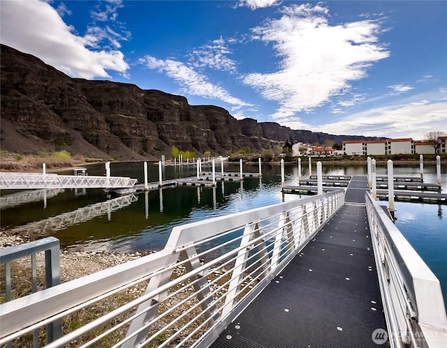 8542 Crescent Bar Rd NW Unit 346, Quincy, WA 98848 - dock area featuring a water view