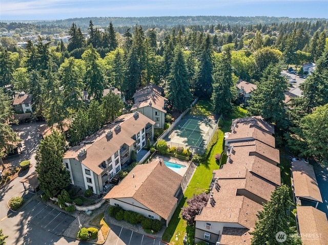 12617 NE 130th Way Unit E201, Kirkland, WA 98034 - view of property location with a forest and nearby suburban area