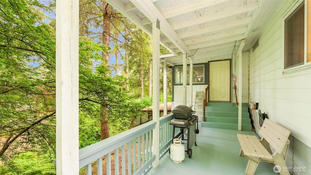 20 NE Wanda Ct, Belfair, WA 98528 - covered porch featuring area for grilling