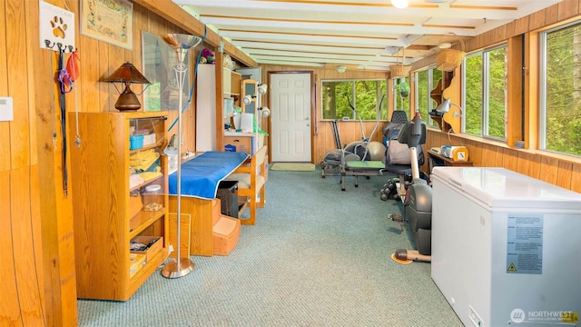 20 NE Wanda Ct, Belfair, WA 98528 - sunroom / solarium featuring plenty of natural light