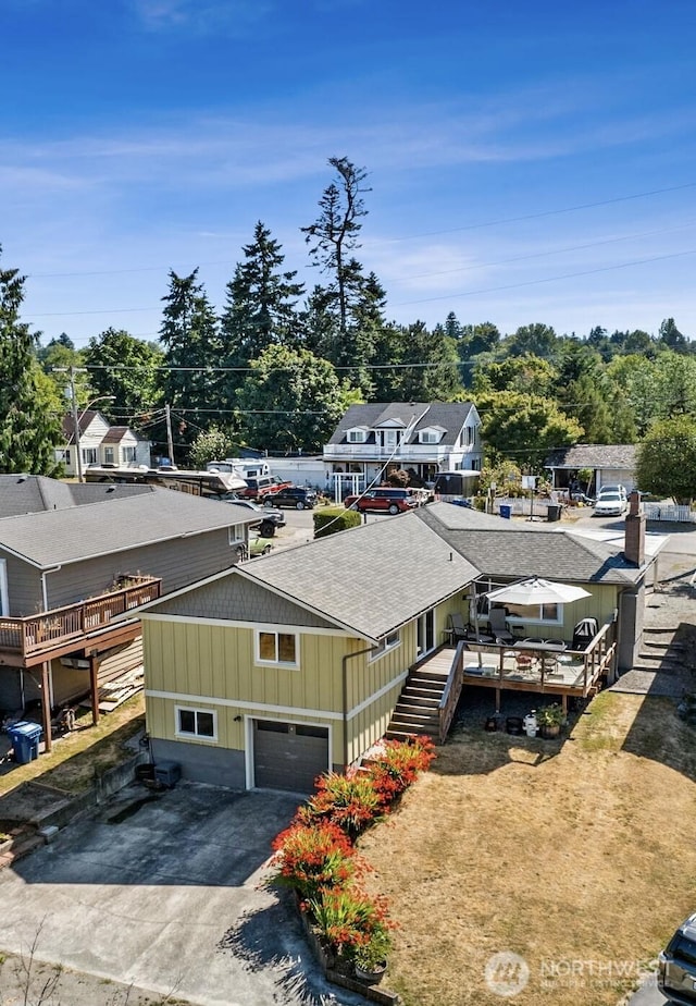 22023 11th Ave S, Des Moines, WA 98198 - aerial view of property and surrounding area