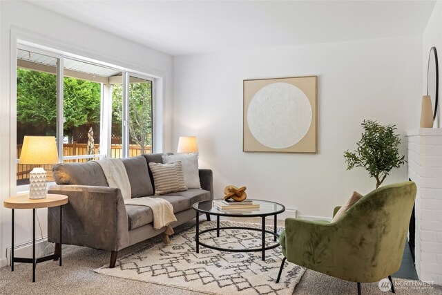 6017 Fauntleroy Way SW, Seattle, WA 98136 - living area featuring carpet