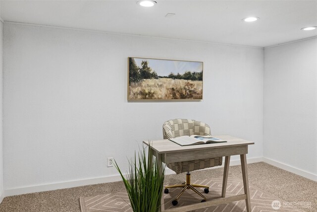 6017 Fauntleroy Way SW, Seattle, WA 98136 - office space featuring carpet floors and recessed lighting