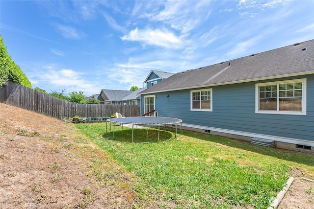 1339 Spruce St, Lynden, WA 98264 - view of yard featuring a trampoline