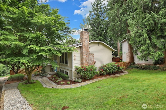 10435 NE 135th Pl, Kirkland, WA 98034 - view of property exterior featuring a chimney