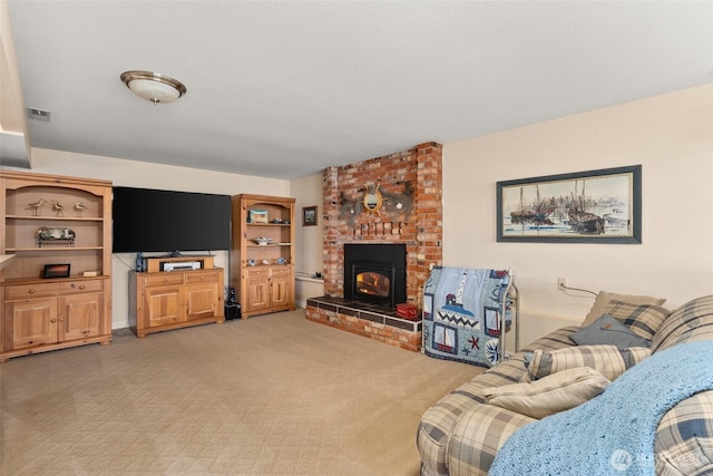 6600 Klein St NW, Olympia, WA 98502 - living room featuring light carpet