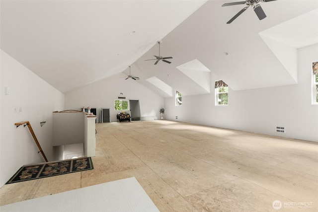 6600 Klein St NW, Olympia, WA 98502 - bonus room with a ceiling fan and lofted ceiling
