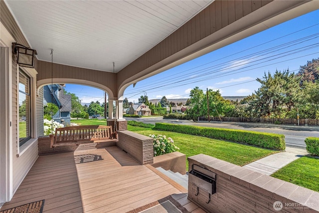 206 S Miller St, Wenatchee, WA 98801 - porch with a yard