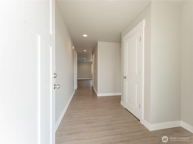 22 Salmon Dr, Wenatchee, WA 98801 - hallway with recessed lighting and light wood-style floors