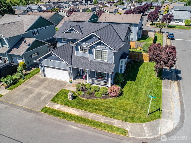 17716 25th Ave E, Tacoma, WA 98445 - aerial perspective of suburban area