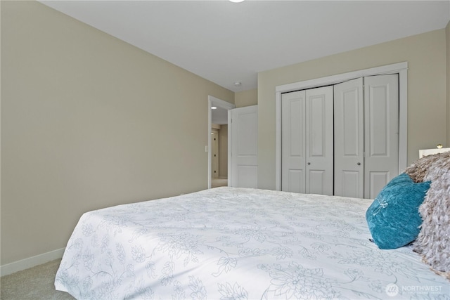 13020 112th Ave NE, Kirkland, WA 98034 - bedroom featuring carpet floors and a closet