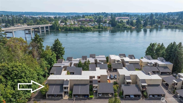 525 Lebo Blvd Unit G3, Bremerton, WA 98310 - aerial perspective of suburban area with a nearby body of water